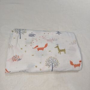Infant Baby Winter Wonderland Animal Print Swaddle Blanket